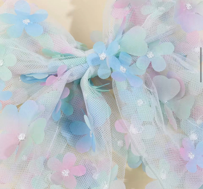 LRW summer accessory edit (ombre pastel statement bow)