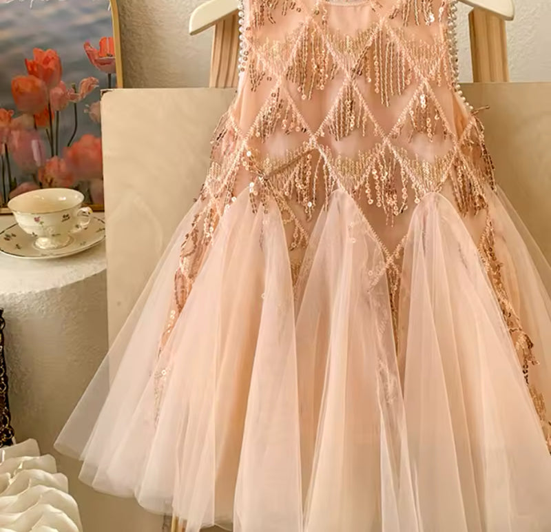 Swifties in the Holiday Spirit Dress (rose gold)