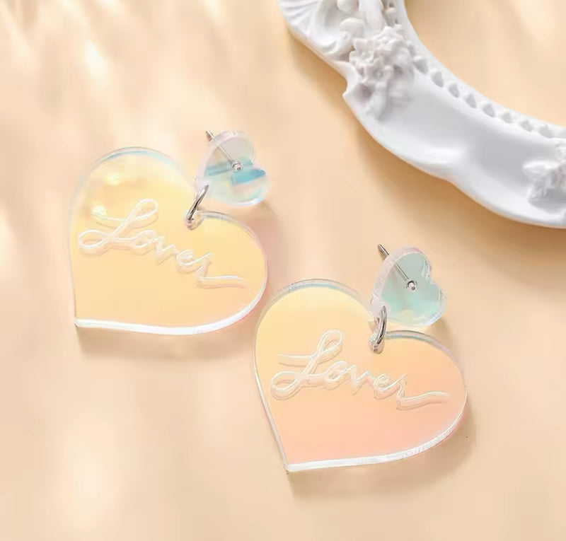 Reputation Resin Earrings