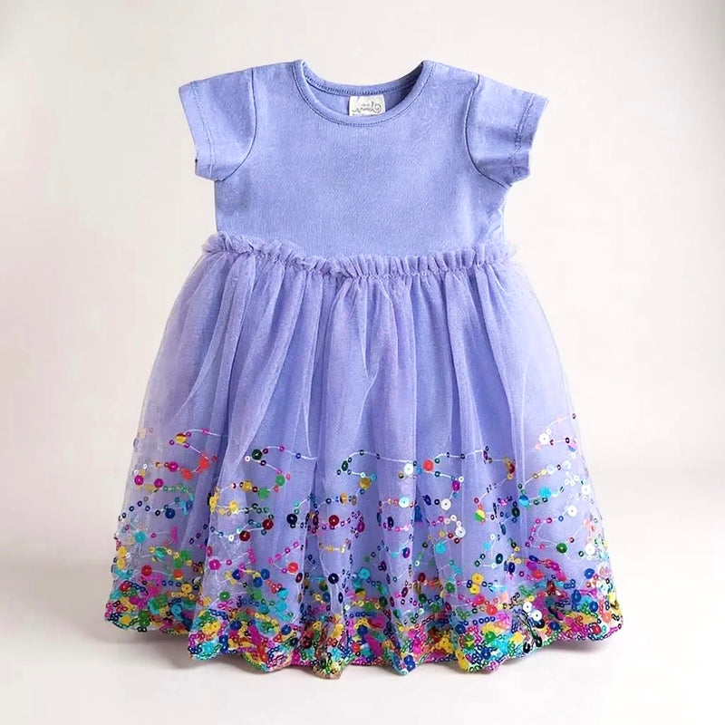 Let’s Celebrate Party Dress (lavender)