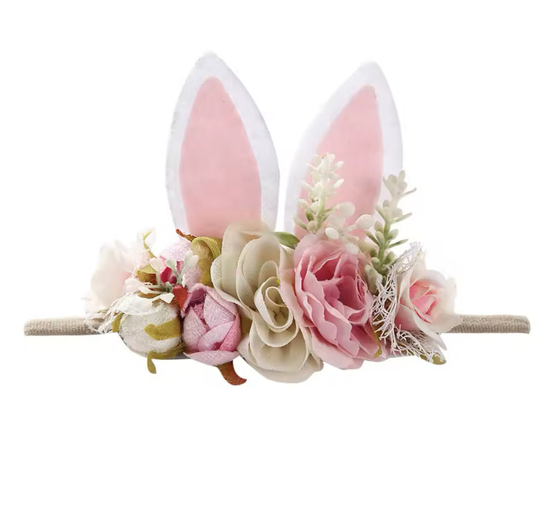 Bunny Love Flower Crowns (ivory & pink)