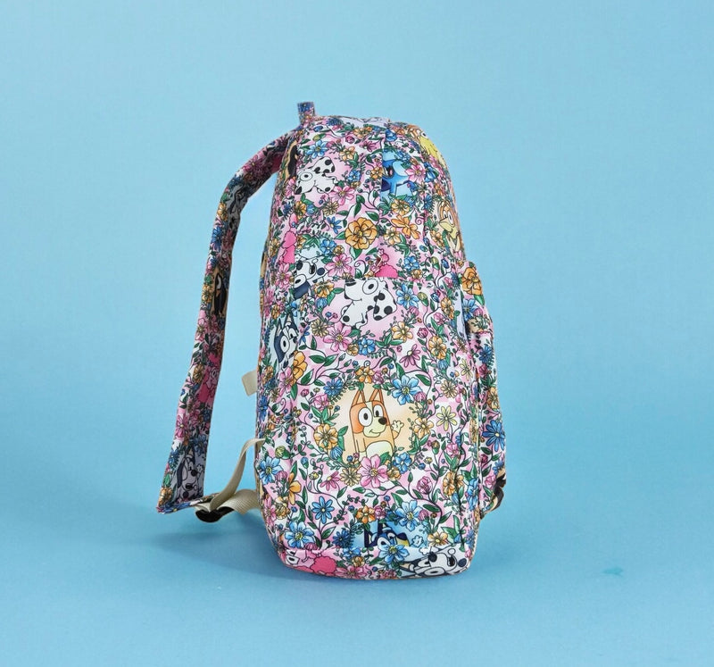 A Bluey Backpack (floral)