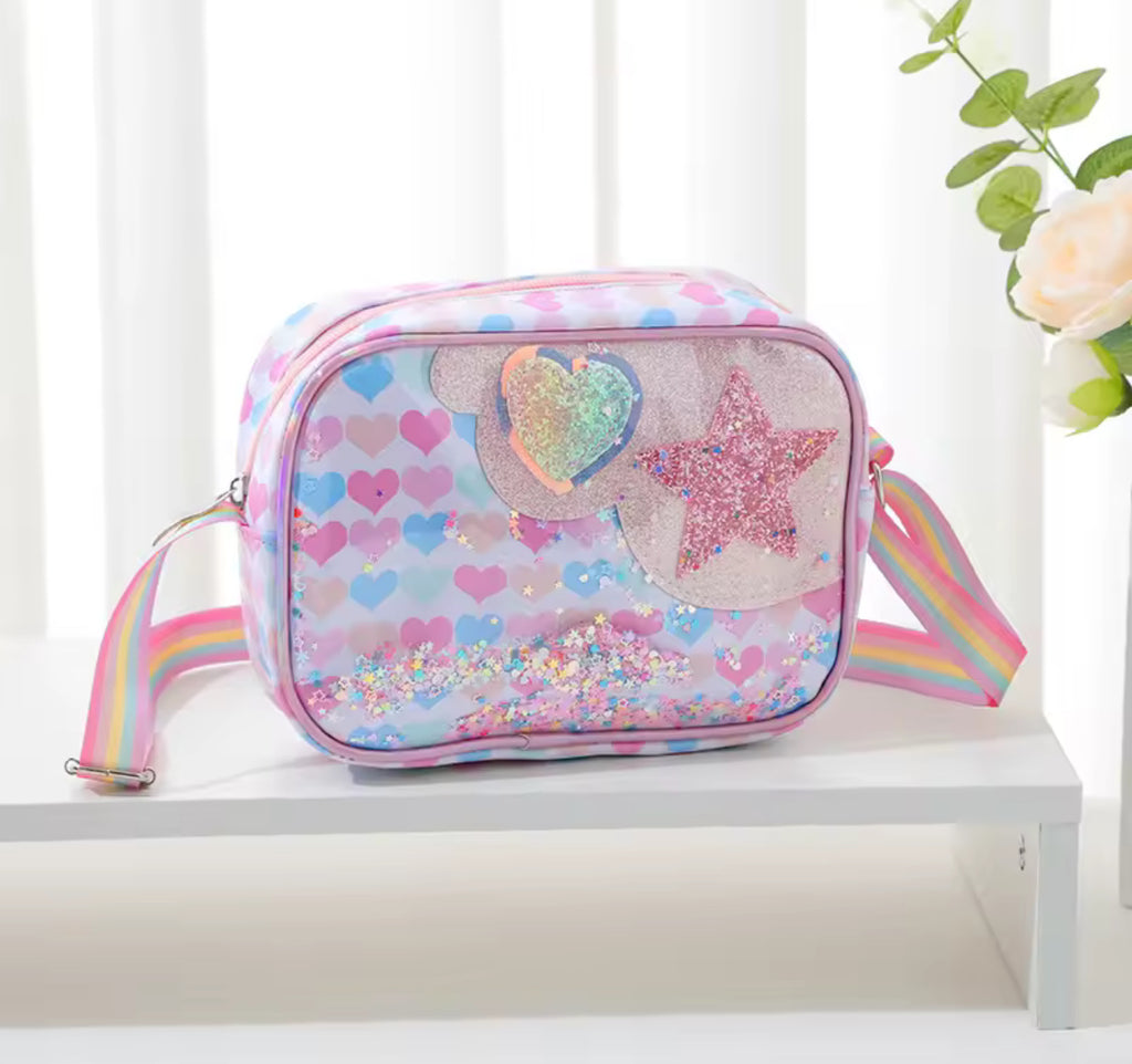 Rainbow Wishes Crossbody