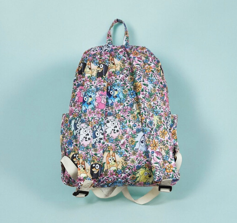 A Bluey Backpack (floral)