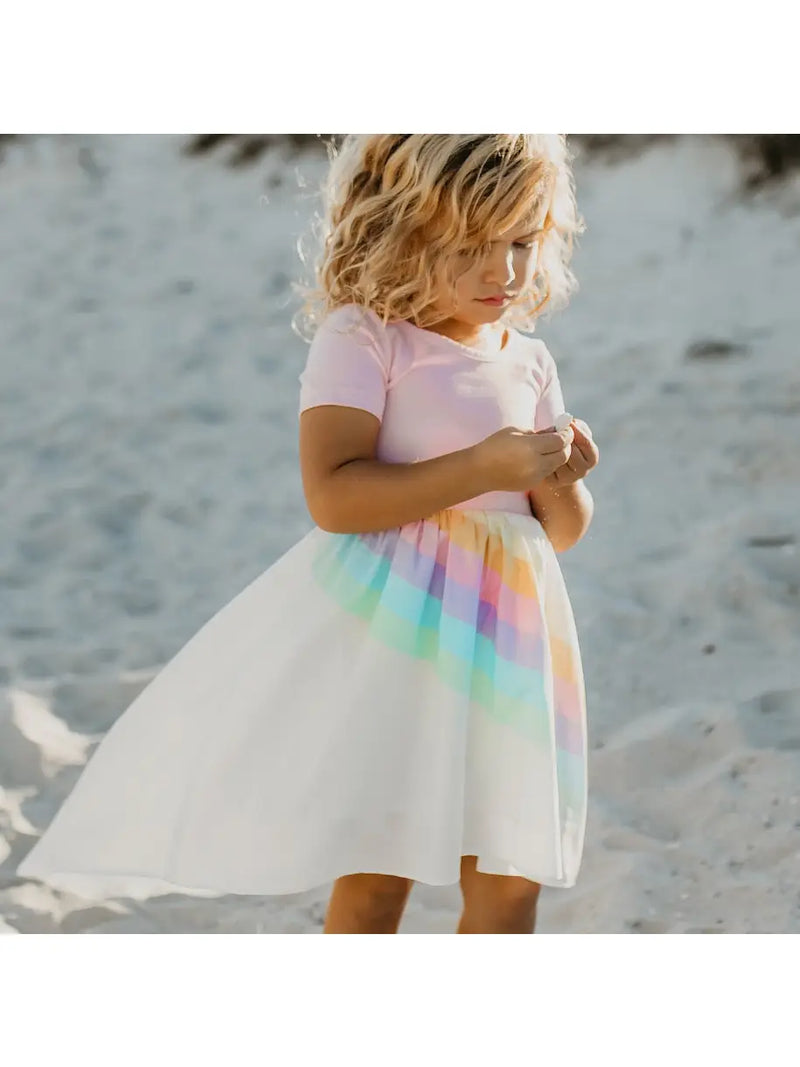 Arcoiris Frock (pink bodice)