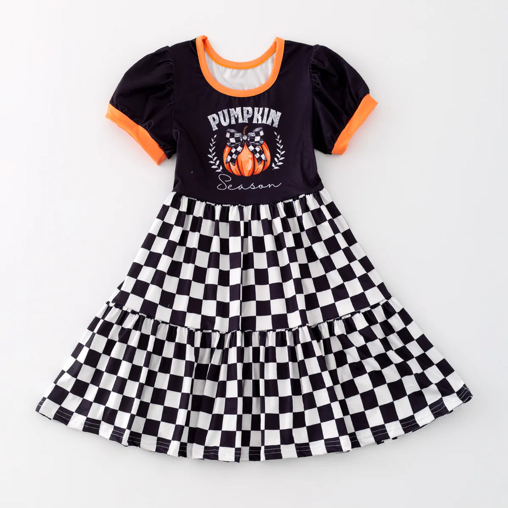 A Vintage Halloween Dress (pumpkin season)