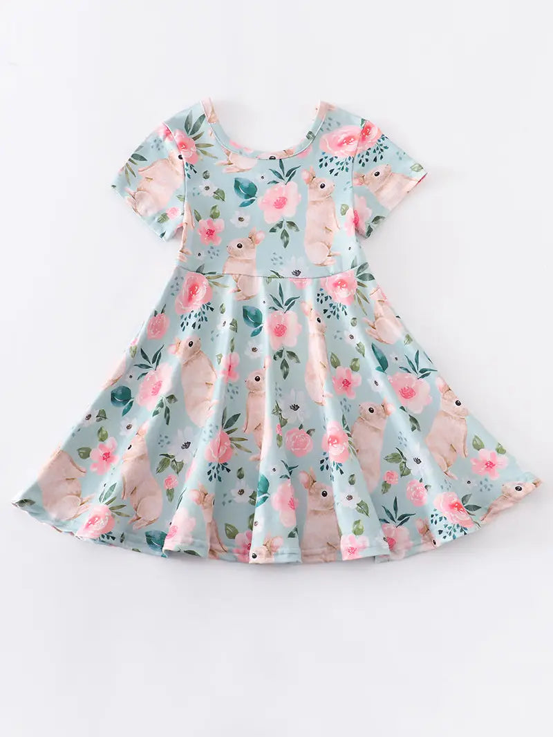 Some Bunny Loves Me Twirl Dress