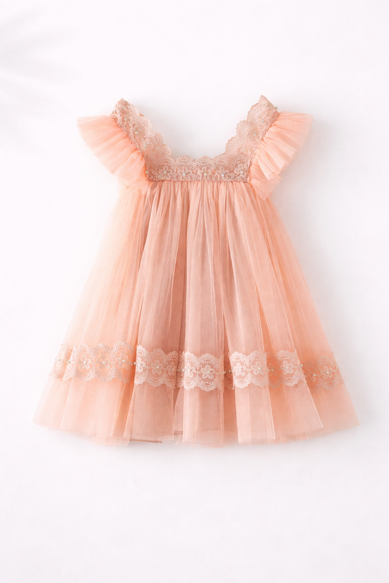 Peachy Keen Princess Dress
