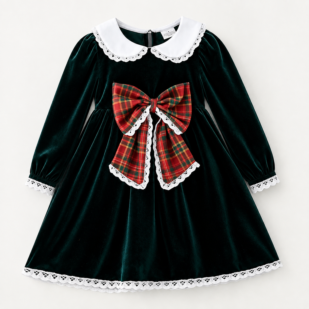 The Holly & Ivy Velvet Dress
