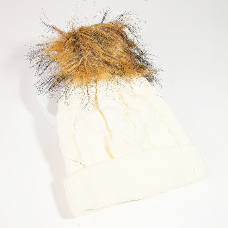 Marshmallow World Pom Beanie