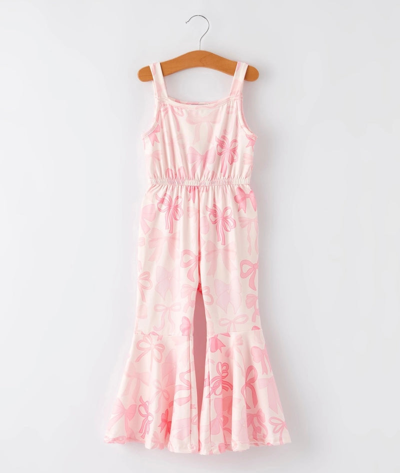 Pink Ribbon Party Romper