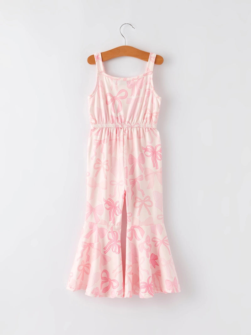 Pink Ribbon Party Romper