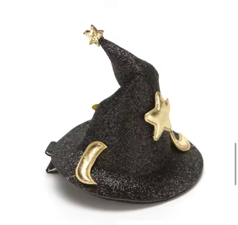 Witches Be Crazy Clips (mini witch hat)