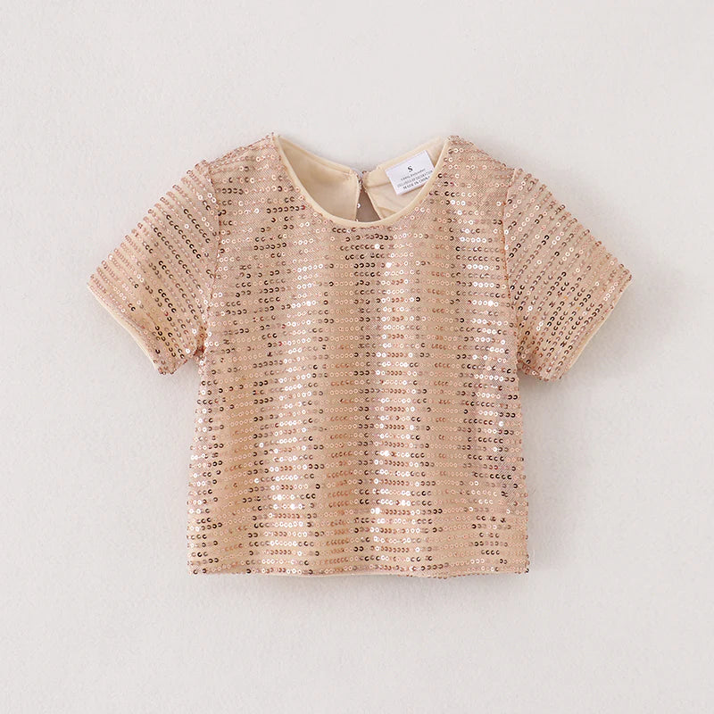 Bejeweled Blouse (gold)