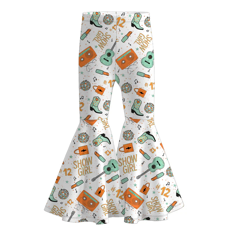 Life of a Showgirl Presale (white/orange/turquoise print)