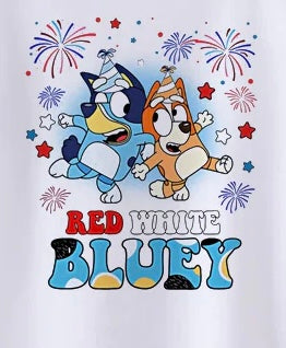 Red, White, and Bluey Tee