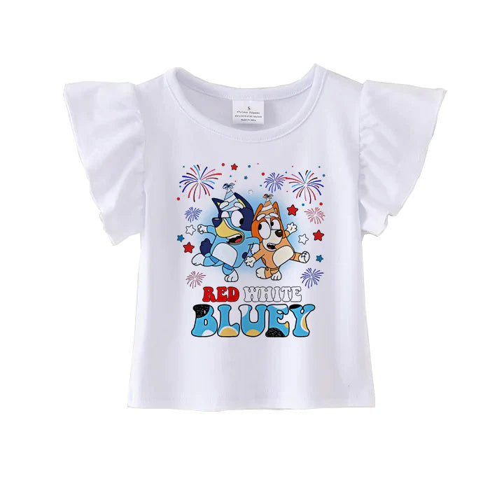 Red, White, and Bluey Tee