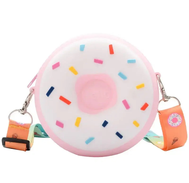 Donut Stop Believing Bag (pink sprinkle)