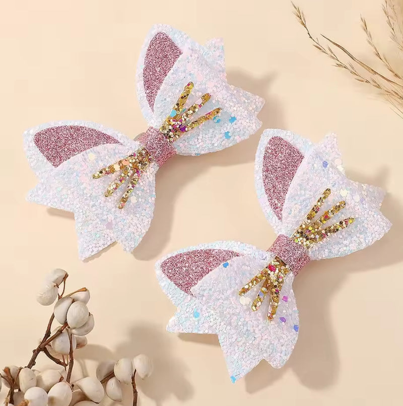 The Glittery Kitty Clips