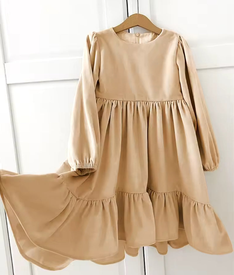 Gold Dipped Dress (7Y-tween)