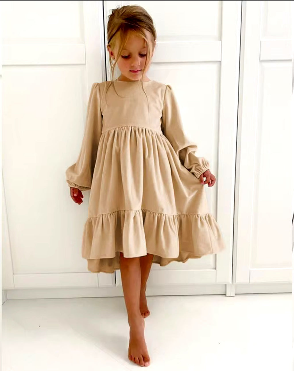 Gold Dipped Dress (7Y-tween)