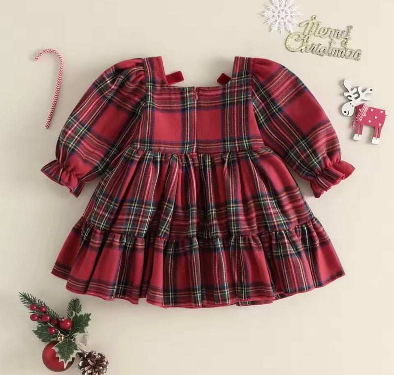 Tartan Tidings Dress (infant)