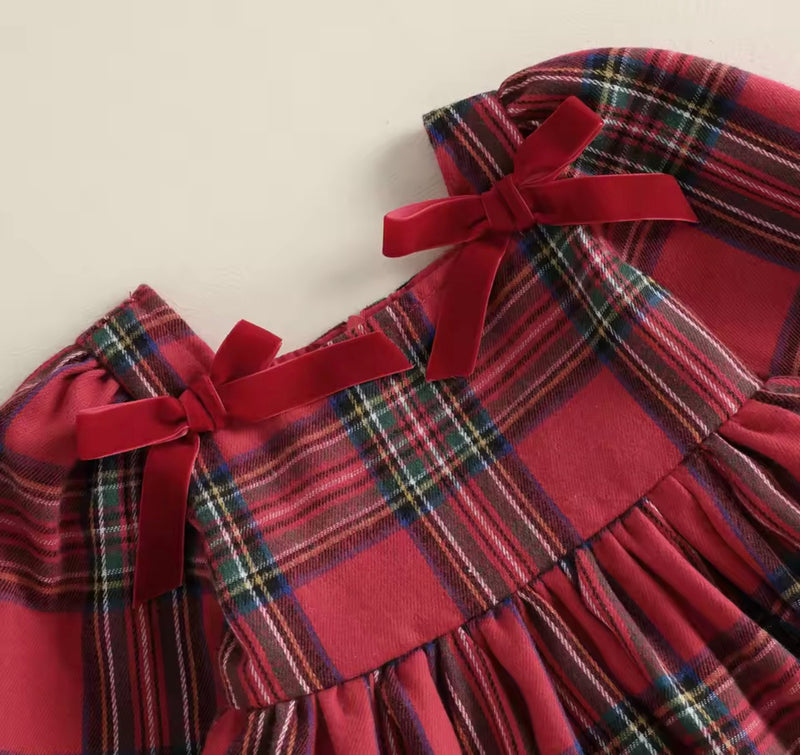 Tartan Tidings Dress (infant)