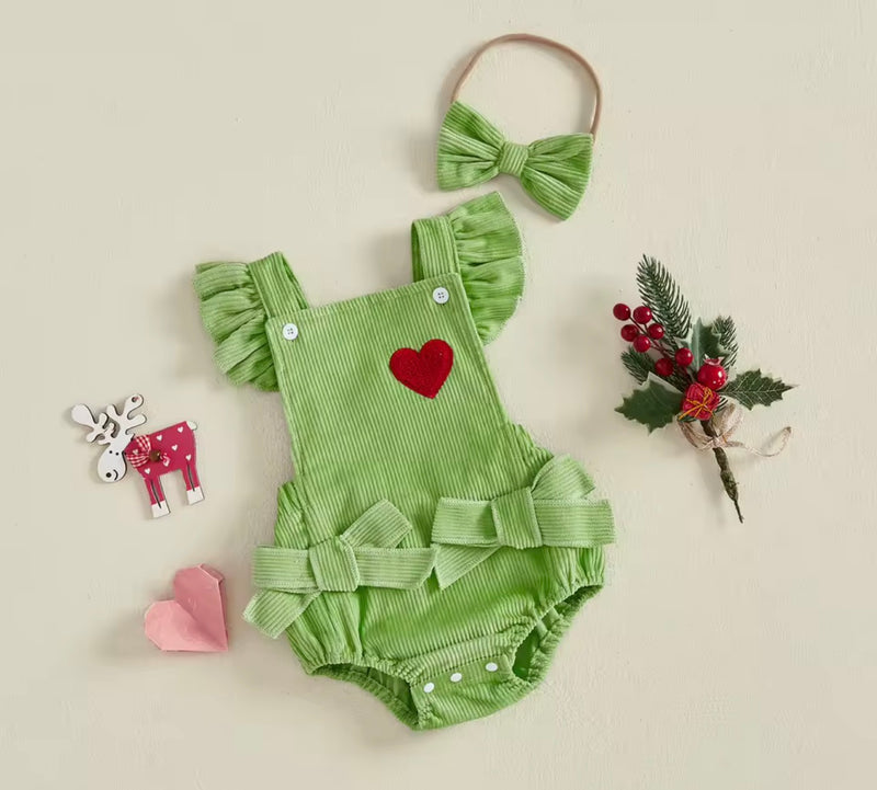 My Heart Grew Three Sizes Romper