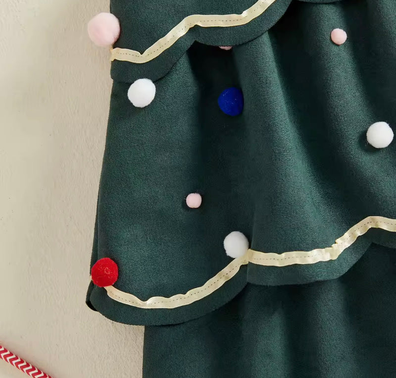 Deck the Halls Dress Set (6M-4T)