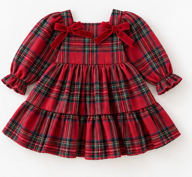 Tartan Tidings Dress (infant)