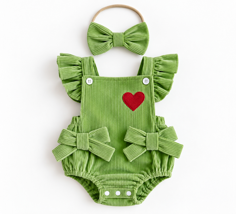 My Heart Grew Three Sizes Romper