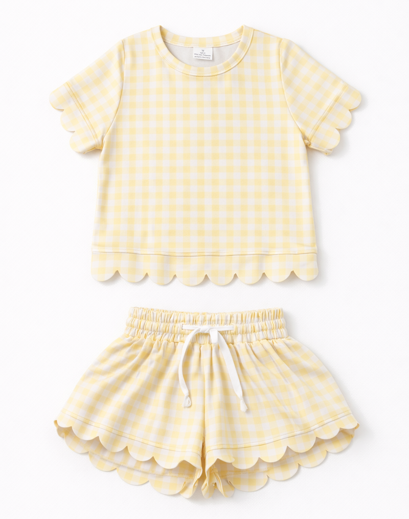 Sunshine Scalloped Set