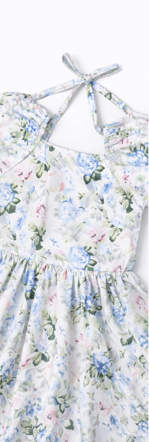 The Happy Hydrangea Twirl Dress