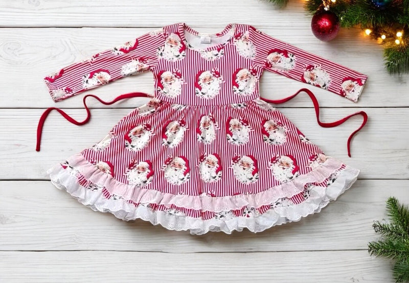 Here Comes Santa Claus Twirl Dress