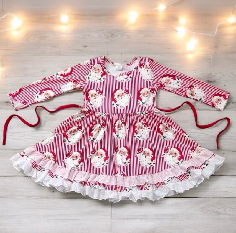 Here Comes Santa Claus Twirl Dress