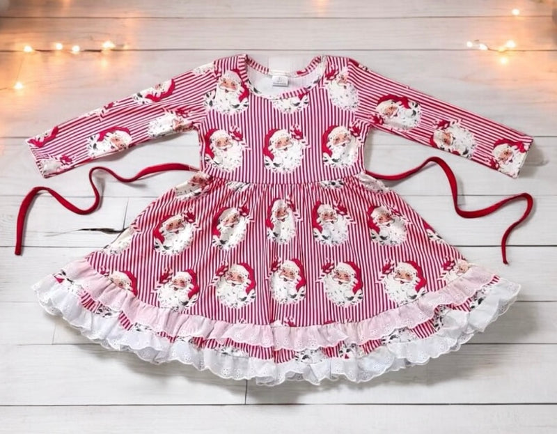 Here Comes Santa Claus Twirl Dress