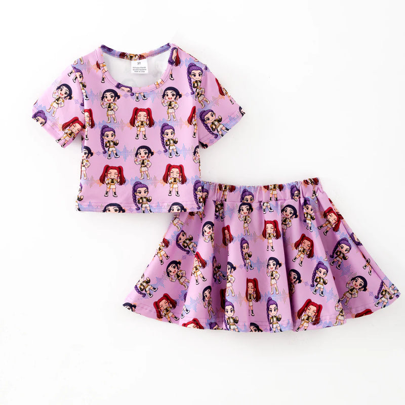 K-Pop Demon Hunters Exclusive Pre-Sale: Tee and Skort Set