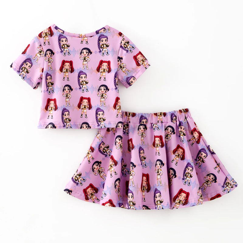 K-Pop Demon Hunters Exclusive Pre-Sale: Tee and Skort Set