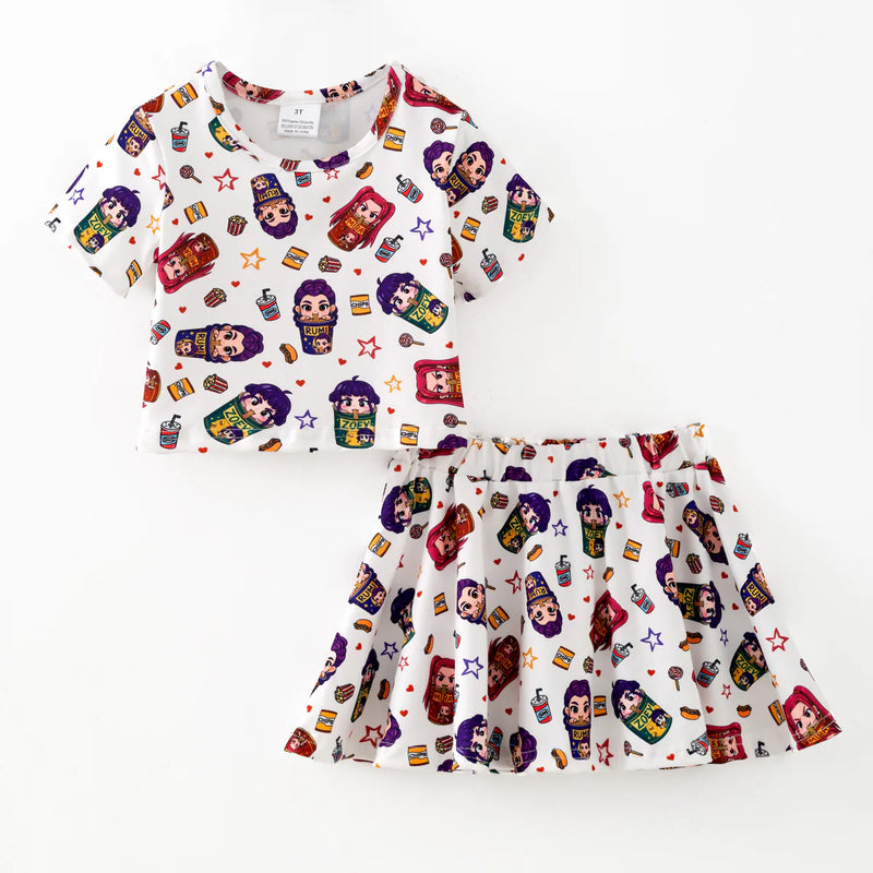 K-Pop Demon Hunters Exclusive Pre-Sale: Tee and Skort Set