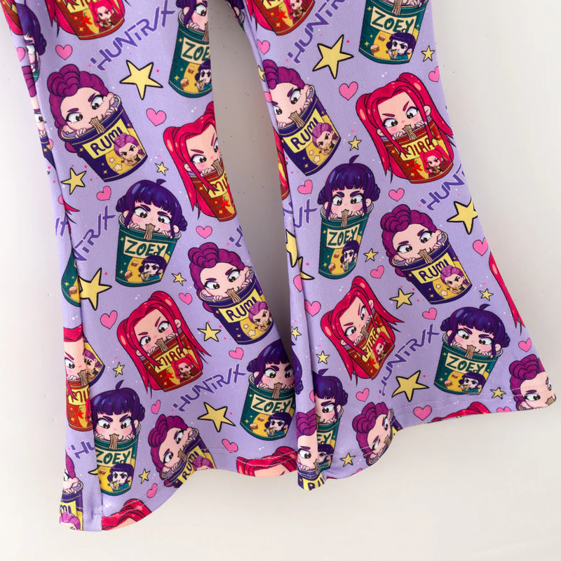 K-Pop Demon Hunters Exclusive Pre-Sale: Crewneck Top & Flare Pant Set