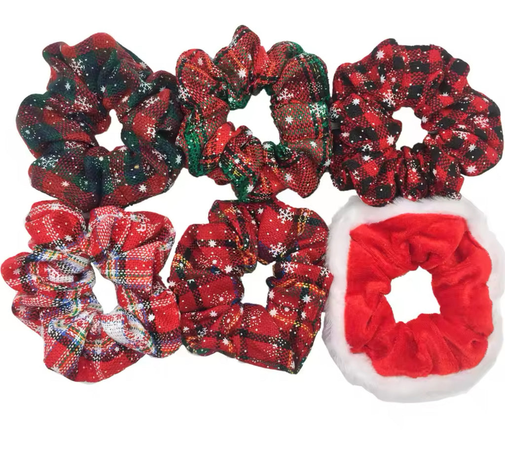 Deck the Halls with Sets of Scrunchies