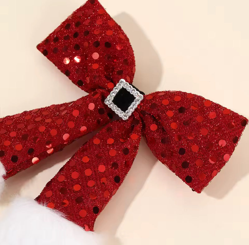 The Holidaze Clips (Santa’s Boots Bow)