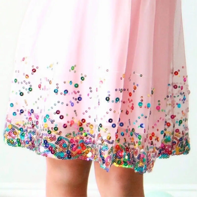 Let’s Celebrate Party Dress (pink)