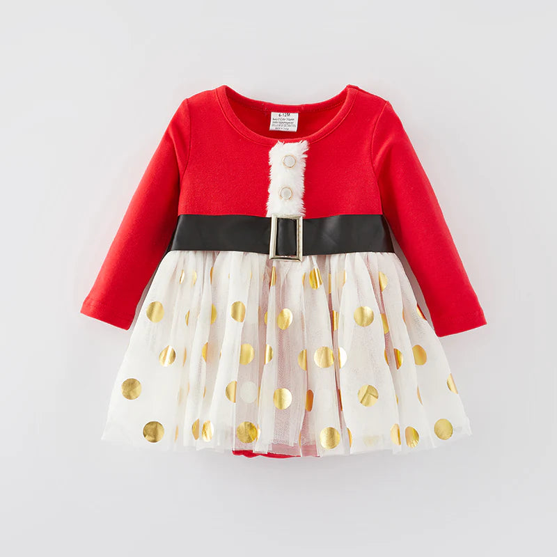 Santa Baby Romper Dress