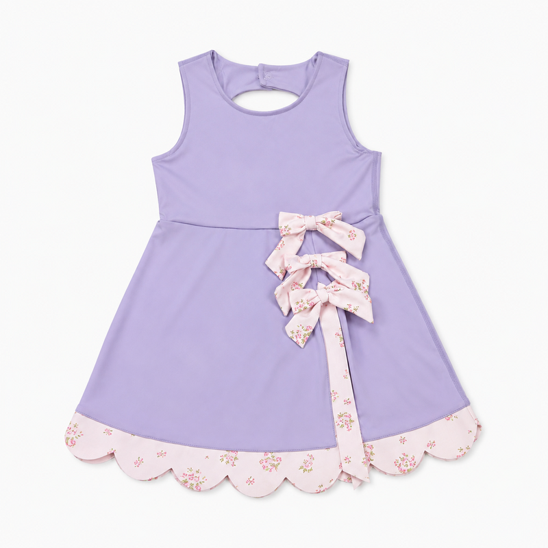 Lavender Loveletter Skort Dress