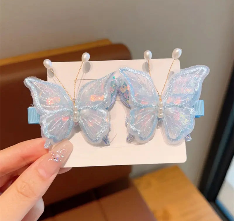 Abundance of Butterflies Clip (set of two)