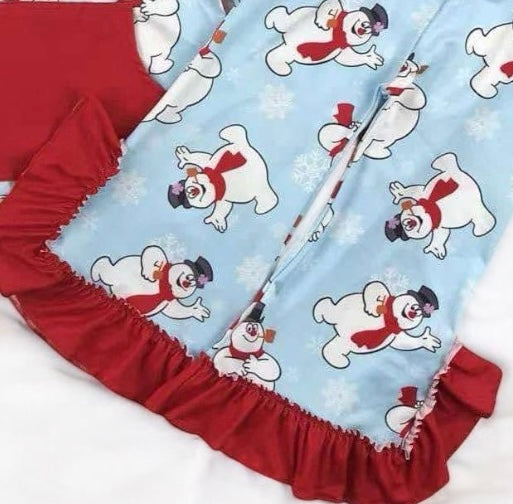 Black Friday Door Buster! Frosty the Snowman Wide Leg Set