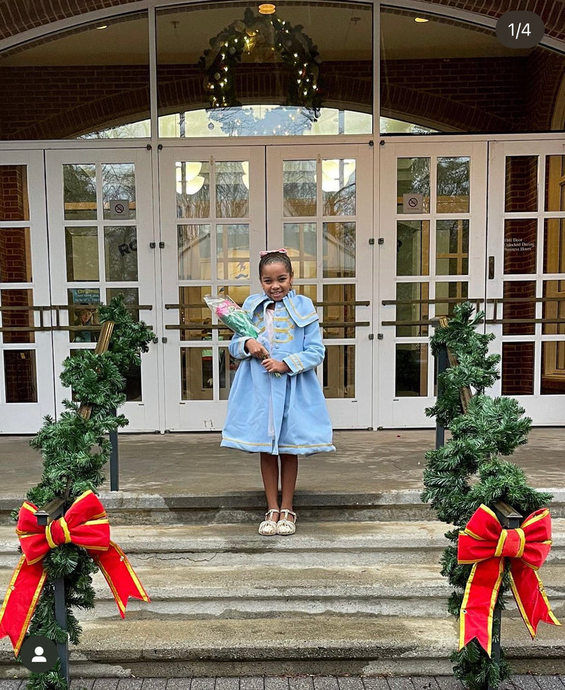 Nutcracker Coat (ice blue)