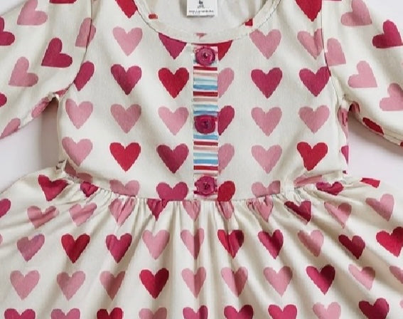 Heartbeat & Happy Feet Twirl Dress