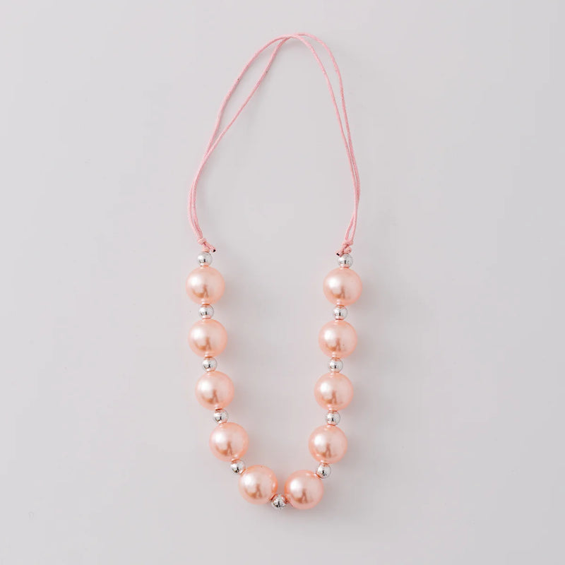 Only the Classics Necklace (all pink beads)